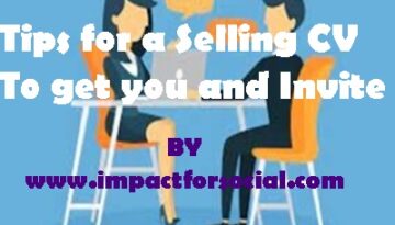 Tips for a Selling CV